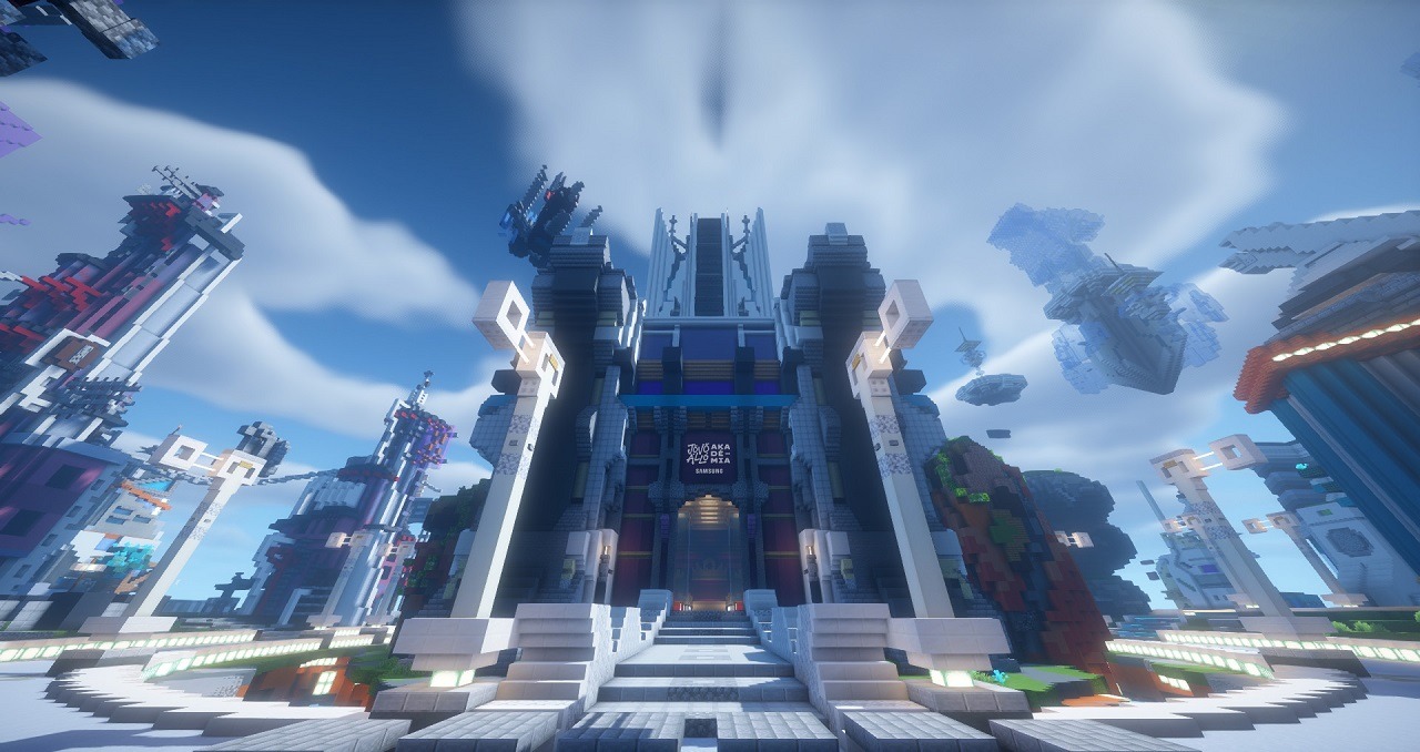 samsung Jövőálló.Kampusz Minecraft platformján
