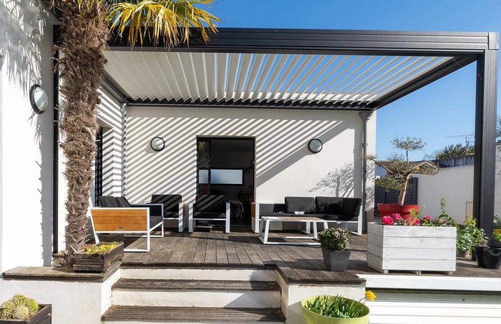 pergola külső árnyékolás