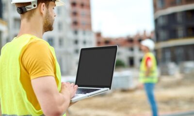 építőipar digitalizációja intelligens modern géppark