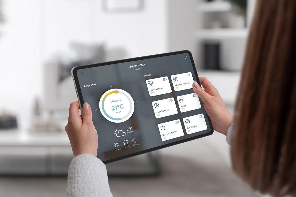 tablet Okos nyílászárók vezérlése